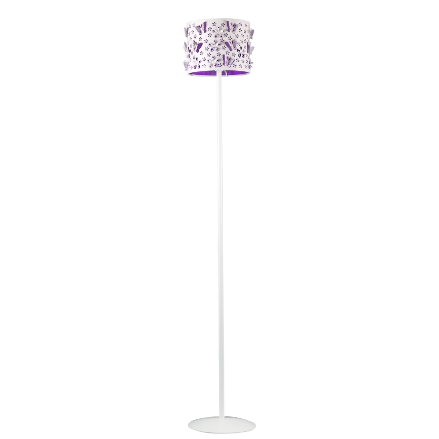 ONLI - Lattialamppu TITILLA 1xE27/22W/230V violetti/valkoinen