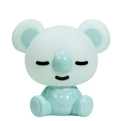 ONLI - LED-himmennettävä lasten yöpöytälamppu PUPPIES LED/3W/230V 20 cm koala/vihreä