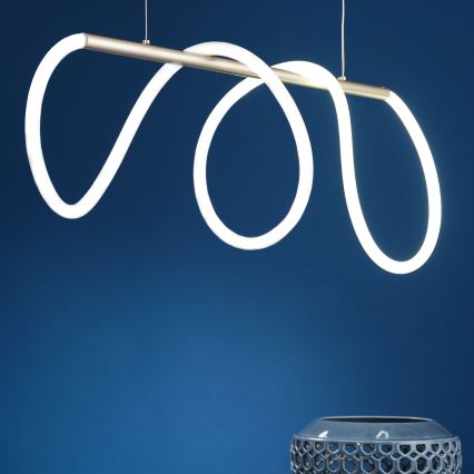 ONLI - LED-kattokruunu johdossa AMANDA LED/40W/230V 4500K mattakromi