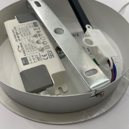 ONLI - LED-kattokruunu johdossa LOOP LED/40W/230V 4000K kiiltävä kromi