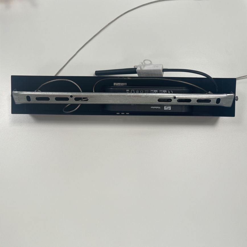 ONLI - LED-kattokruunu johdossa ONDA LED/30W/230V 4000K musta