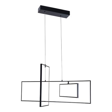 ONLI - LED-kattokruunu johdossa SQUID LED/60W/230V 4000K musta