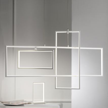 ONLI - LED-kattokruunu johdossa SQUID LED/60W/230V 4000K valkoinen