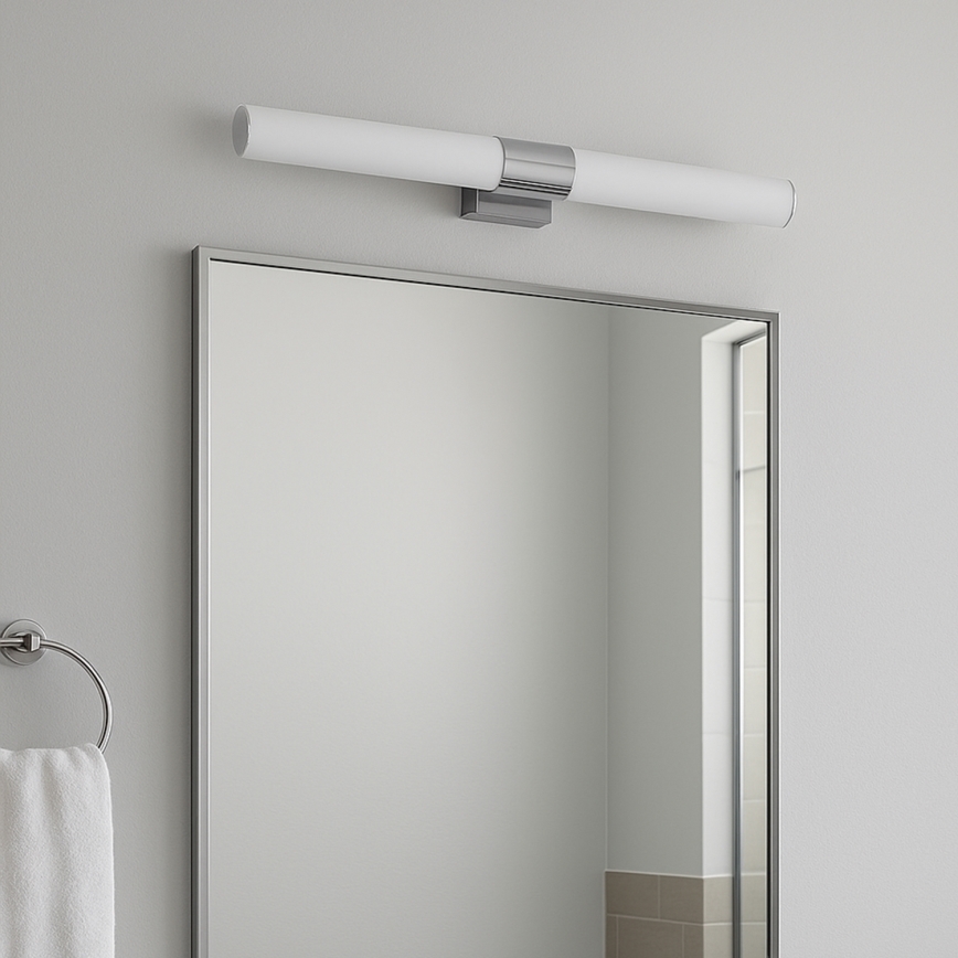 ONLI - LED-kuvavalo OBUT LED/8W/230V 4000K mattakromi