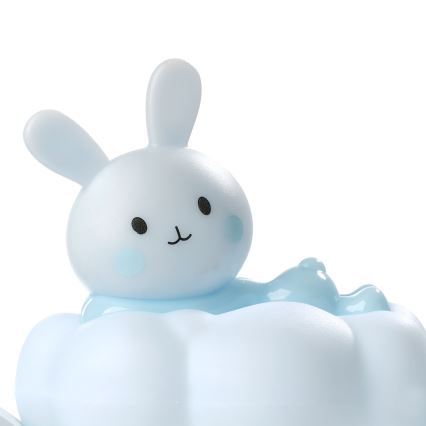 ONLI - LED Ladattava lasten yölamppu NUVOLINA LED/2,5W/5V 300 mAh pupu/sininen