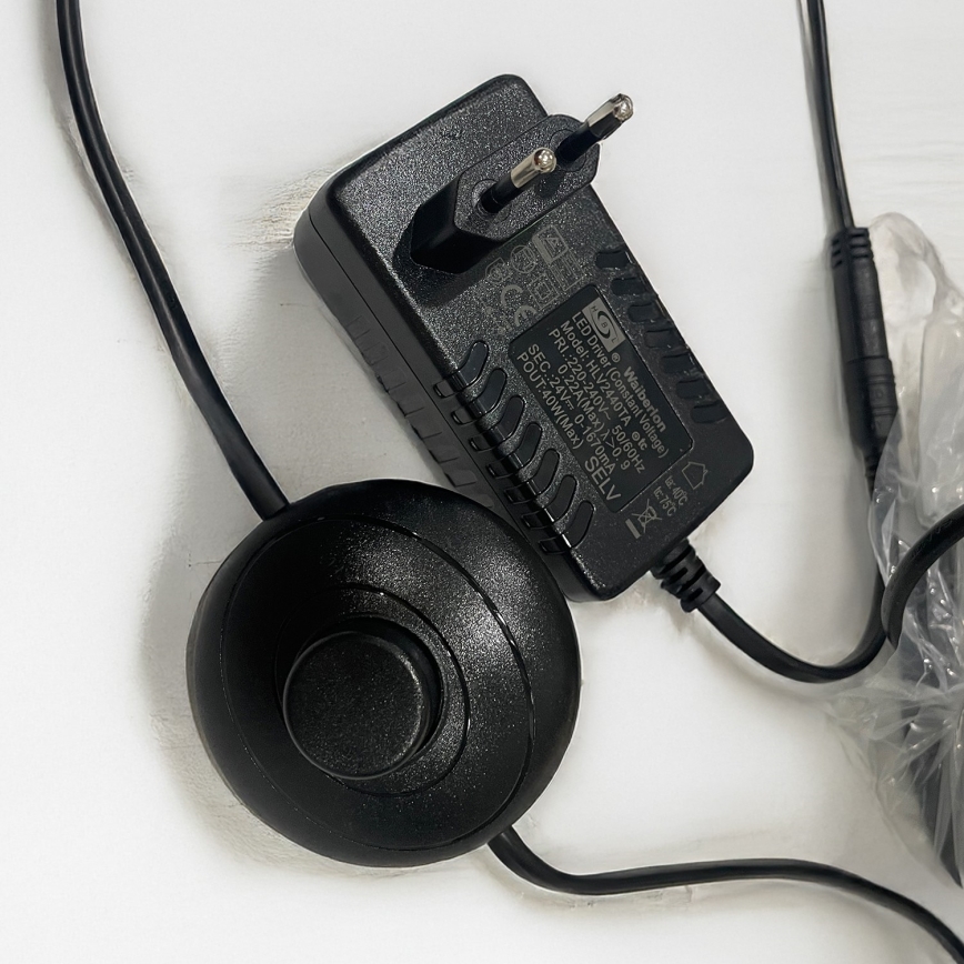 ONLI -  LED-lattiavalaisin DAFNE LED/38W/230V 4000K musta