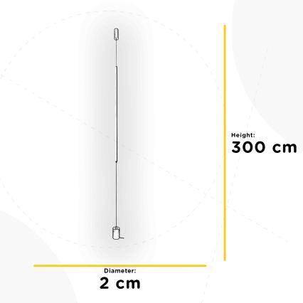 ONLI - LED-lattiavalaisin SIRILLA LED/20W/230V musta