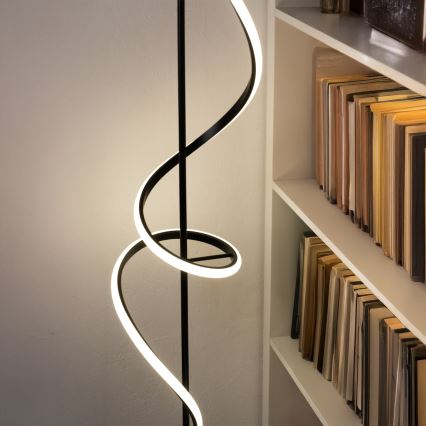 ONLI - LED-lattiavalaisin TWIST LED/24W/230V 4000K musta