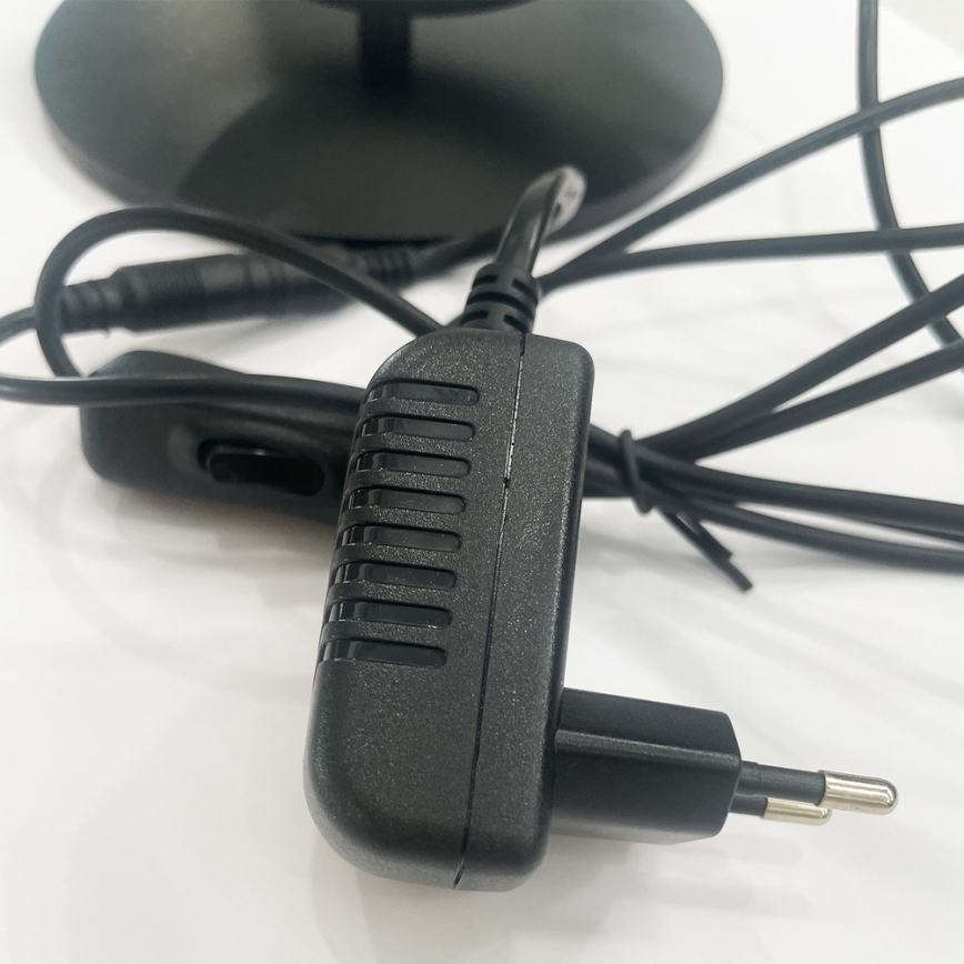 ONLI - LED-pöytälamppu RINGS LED/17W/230V 4000K 37 cm musta