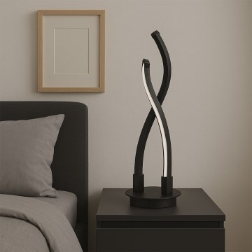 ONLI - LED-pöytävalaisin DAFNE LED/12W/230V 4000K 48 cm musta