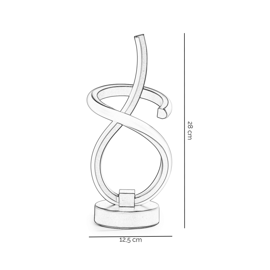 ONLI - LED-pöytävalaisin KIRA LED/10W/230V 4000K 28 cm kulta