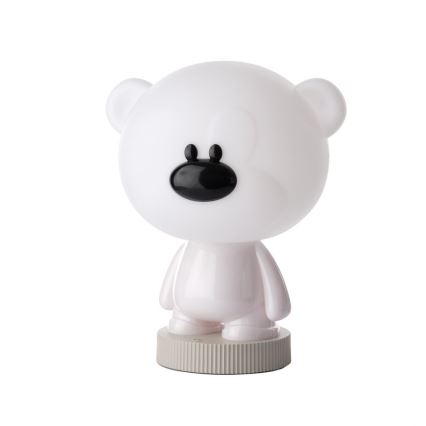 ONLI - LED RGB Lasten yölamppu pieni PUPPIES LED/3W/USB nalle 30 cm