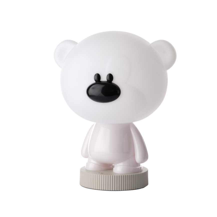 ONLI - LED RGB Lasten yölamppu pieni PUPPIES LED/3W/USB nalle 30 cm