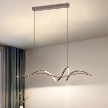 ONLI - LED-riippuvalaisin vaijerilla KELLY LED/28W/230V kuparinvärinen