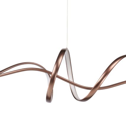 ONLI - LED-riippuvalaisin vaijerilla KELLY LED/28W/230V kuparinvärinen