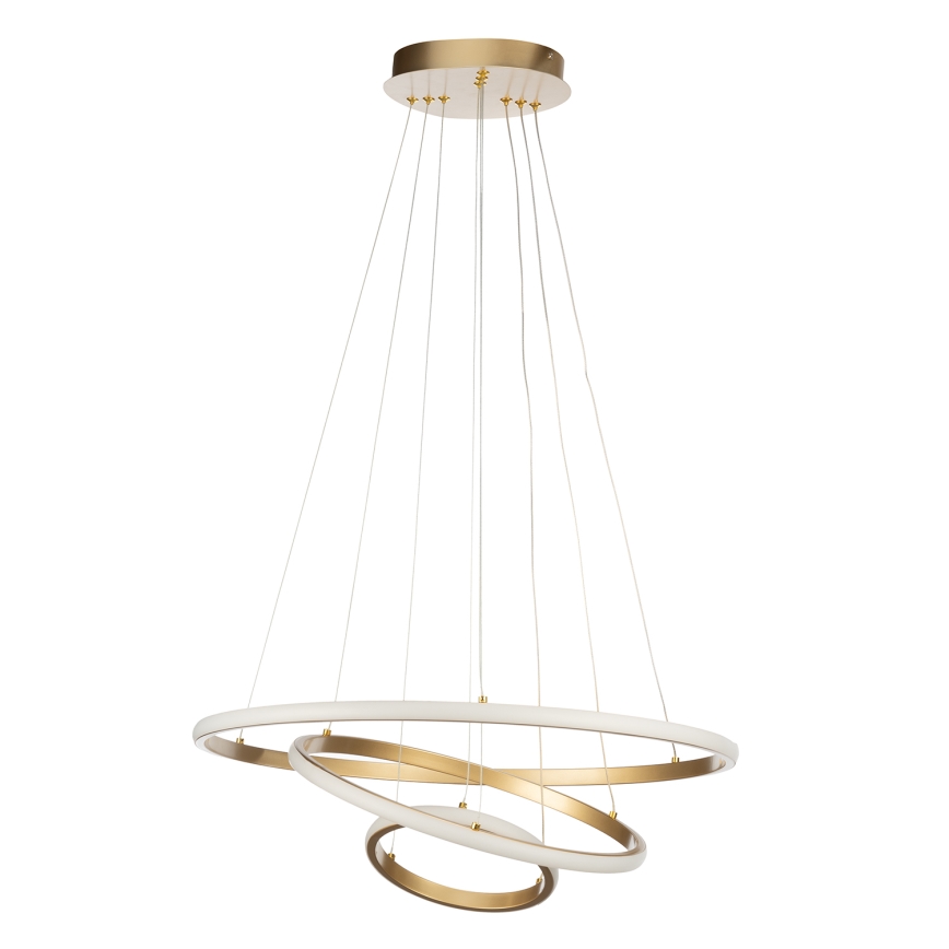 ONLI - LED-riippuvalaisin vaijerilla NOELIA LED/40W/230V kultainen