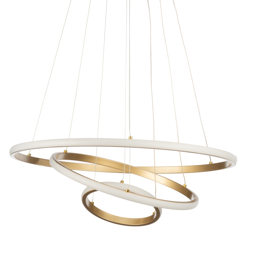 ONLI - LED-riippuvalaisin vaijerilla NOELIA LED/40W/230V kultainen