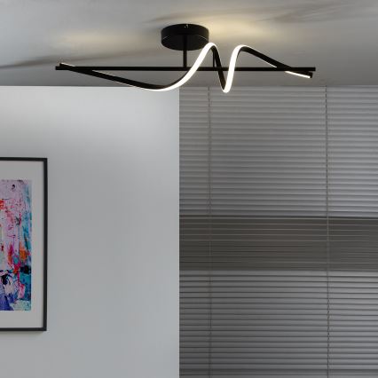 ONLI - LED-seinävalaisin TWIST LED/25W/230V 4000K musta