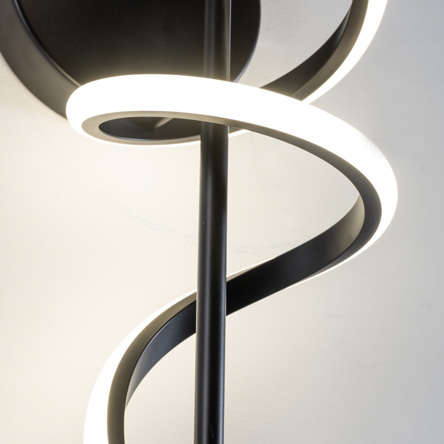 ONLI - LED-seinävalaisin TWIST LED/25W/230V 4000K musta