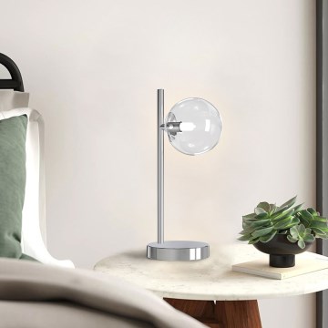 ONLI - Pöytälamppu KIMBERLY 1xG9/6W/230V 35 cm kiillotettu kromi