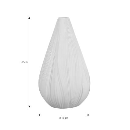 ONLI - Pöytälamppu NUVIA 1xE14/6W/230V 32 cm valkoinen
