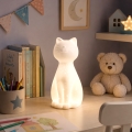 ONLI - Pöytälamppu PORCELLANA 1xE14/6W/230V 27,2 cm kissa