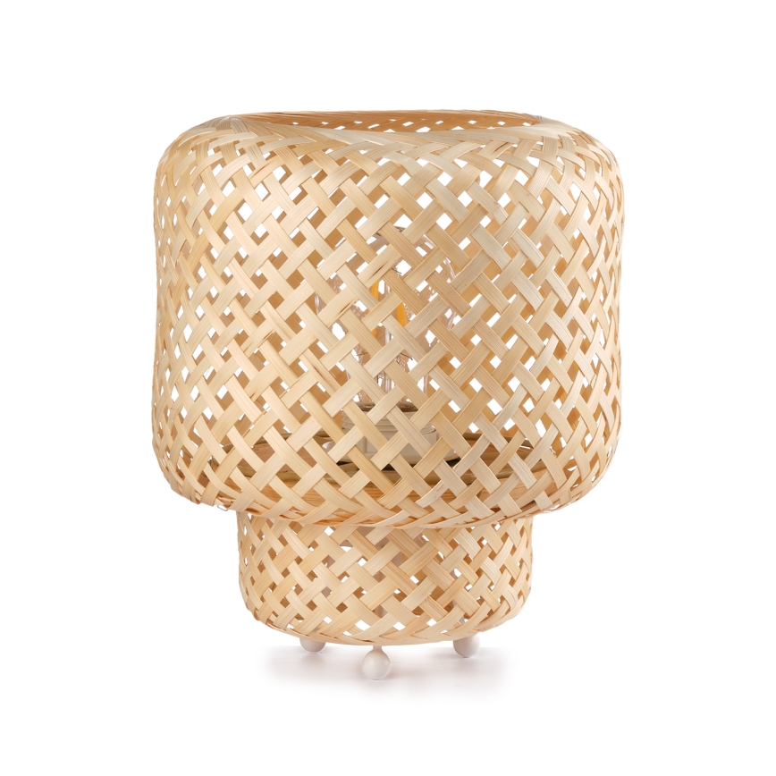 ONLI - Pöytävalaisin BAMBOO 1xE27/22W/230V bambu