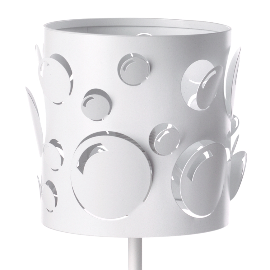 ONLI - Pöytävalaisin BOLLICINE 1xE14/6W/230V 22 cm valkoinen