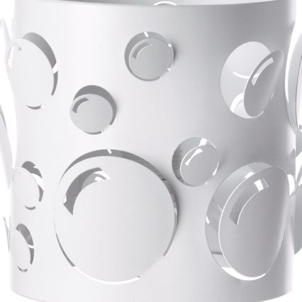 ONLI - Pöytävalaisin BOLLICINE 1xE14/6W/230V 22 cm valkoinen