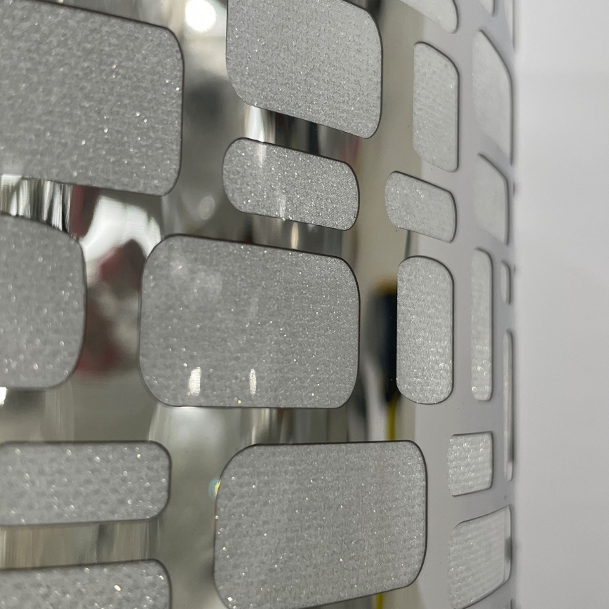 ONLI - Pöytävalaisin BRUCE 1xE27/15W/230V 40 cm mattakromi