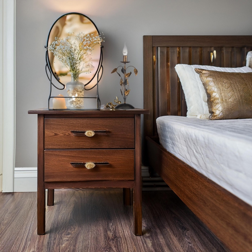 ONLI - Pöytävalaisin COLLANA 1xE14/6W/230V 40 cm pronssi