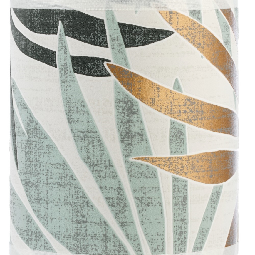 ONLI - Pöytävalaisin FLORA 1xE27/22W/230V 28 cm vihreä/kulta