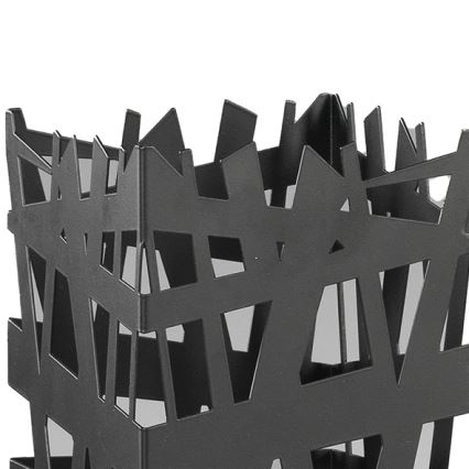 ONLI - Pöytävalaisin FORESTA 1xE27/15W/230V 29 cm musta