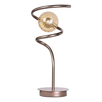 ONLI - Pöytävalaisin FRIDA 1xG9/10W/230V 42 cm kupari