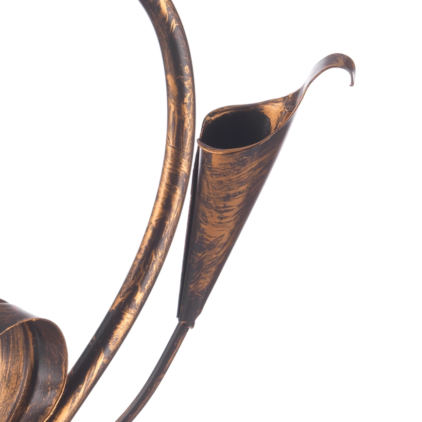 ONLI - Pöytävalaisin LUCREZIA 1xE14/6W/230V pronssi