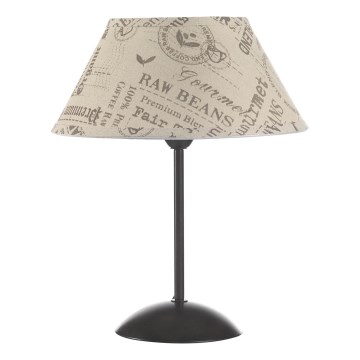 ONLI - Pöytävalaisin MAIDA 1xE27/15W/230V 38 cm ruskea