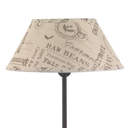 ONLI - Pöytävalaisin MAIDA 1xE27/15W/230V 38 cm ruskea