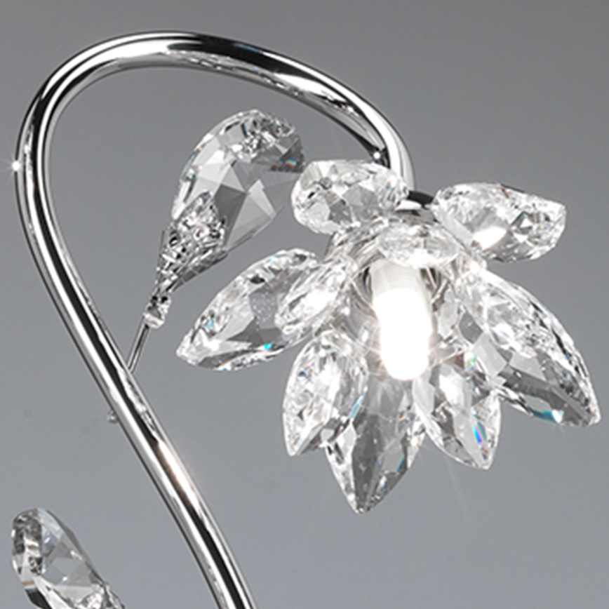 ONLI - Pöytävalaisin NINFEA 1xG9/6W/230V 35 cm