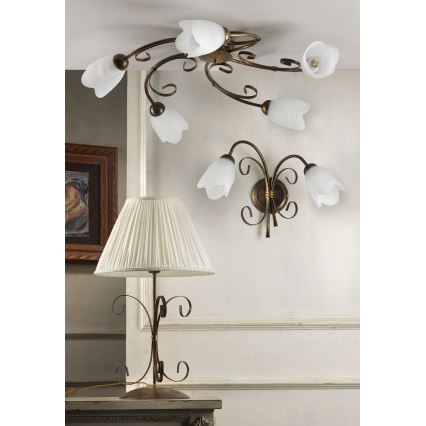 ONLI - Pöytävalaisin ODINO 1xE27/22W/230V 57 cm