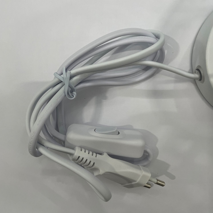 ONLI - Pöytävalaisin RICKY 1xE14/10W/230V 28 cm valkoinen