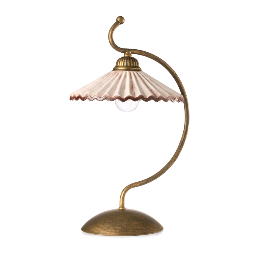 ONLI - Pöytävalaisin ROSINA 1xE14/6W/230V pronssi