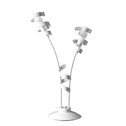 ONLI - Pöytävalaisin ZOE 2xE14/6W/230V 65 cm valkoinen