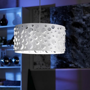 ONLI - Riippuvalaisin kaapelilla BOLLICINE 1xE27/15W/230V valkoinen