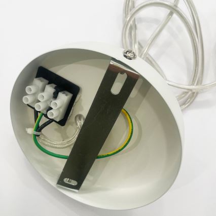 ONLI - Riippuvalaisin kaapelilla BOLLICINE 1xE27/15W/230V valkoinen