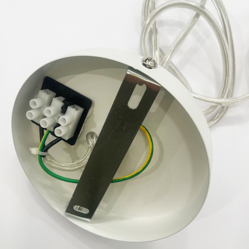 ONLI - Riippuvalaisin kaapelilla BOLLICINE 1xE27/15W/230V valkoinen