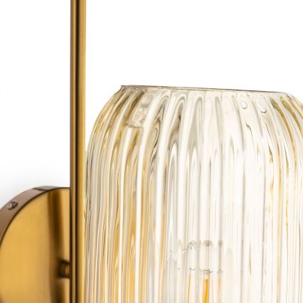 ONLI - Seinävalaisin DOROTY 1xE27/15W/230V messinki