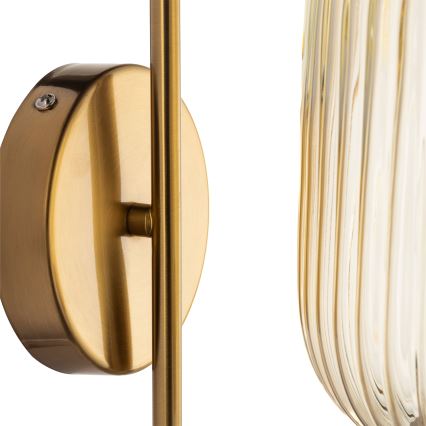 ONLI - Seinävalaisin DOROTY 1xE27/15W/230V messinki