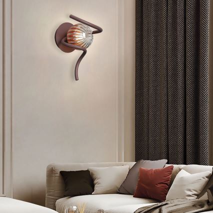 ONLI - Seinävalaisin FRIDA 1xG9/10W/230V kupari