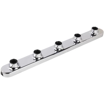 ONLI - Seinävalaisin HOLLYWOOD 5xE14/6W/230V kiiltävä kromi