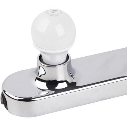 ONLI - Seinävalaisin HOLLYWOOD 5xE14/6W/230V kiiltävä kromi